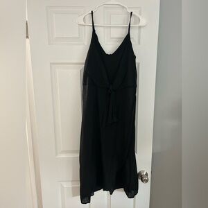 Banana Republic Black Backless Dress